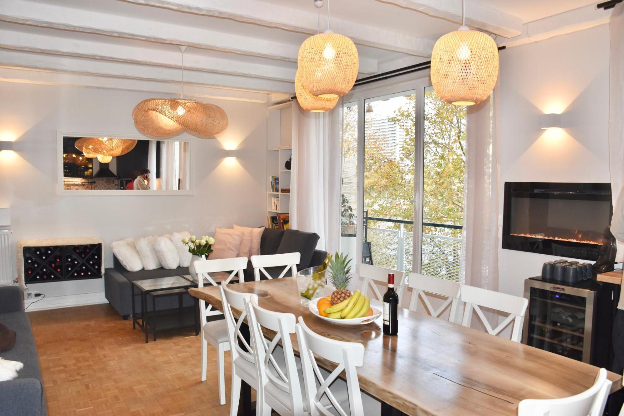 Appartement Parisnicostay - Cosy 4 Bedrooms Flat Seine River Parijs