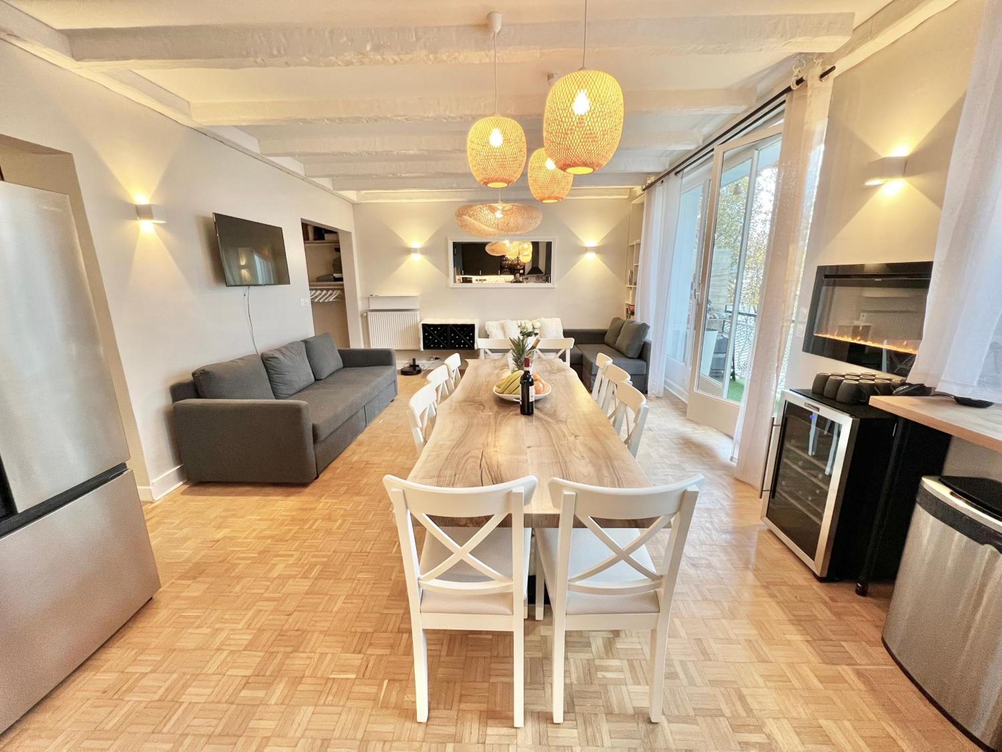 Parisnicostay - Cosy 4 Bedrooms Flat Seine River Appartement Parijs